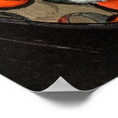 Poster Le Père Noël Vérifie Sa Liste 1904 (Coin)