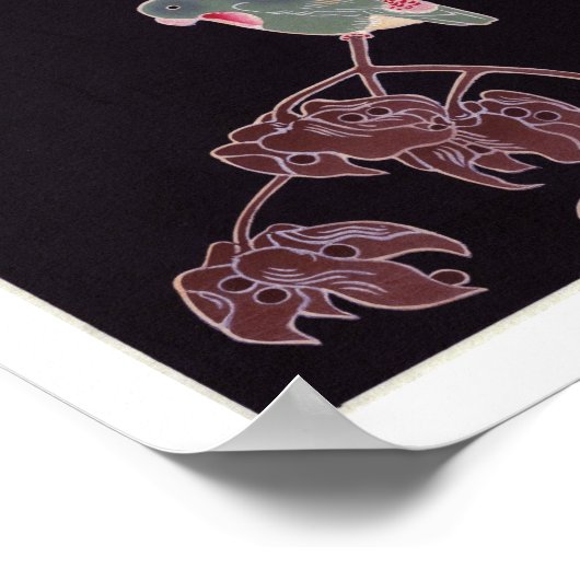 Poster Le perroquet, Jakuchu (Coin)