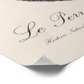 Poster Le Perroquet Langlois de Jacques Barraband (Coin)