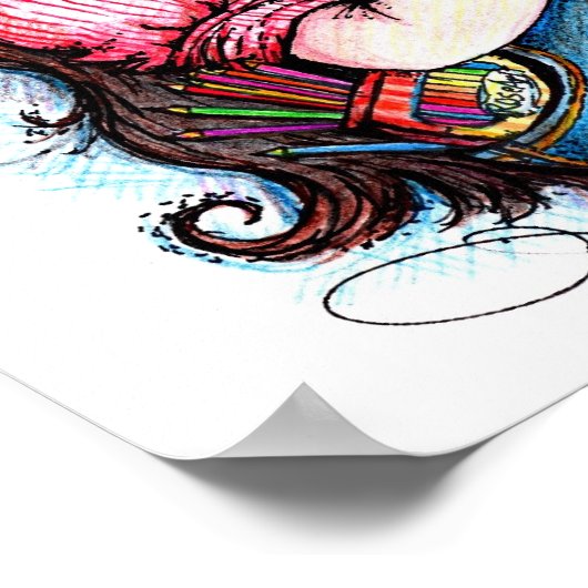 Poster Le Petit Artiste (Coin)