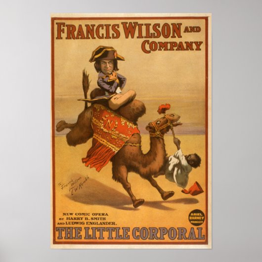 Poster "Le petit caporal" Camel égyptien Baby Theater (Devant)