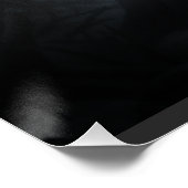 Poster Le Petit Chaperon Rouge foncé (Coin)