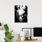 Poster Le petit chien dans la rue (Bureau à domicile)