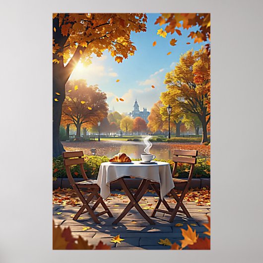Poster Le petit-déjeuner d'automne (Devant)
