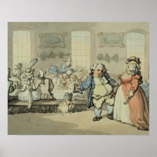 Poster Le petit-déjeuner, de "Scènes au bain" (avec c/c e