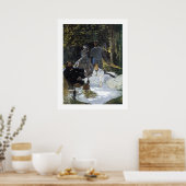 Poster Le Petit Dejeuner Sur L'Herbe (Cuisine)