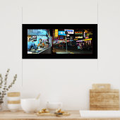 Poster Le petit dragon à cheval rouge (Cuisine)