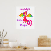 Poster Le petit dragon de papa (Cuisine)