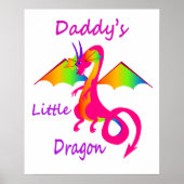 Poster Le petit dragon de papa (Devant)