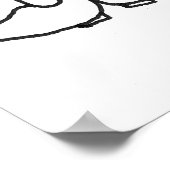 Poster Le petit hollandais arrête une fuite dans les toil (Coin)