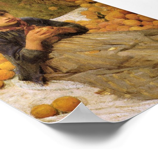 Poster Le Petit Rassembleur Orange (Coin)