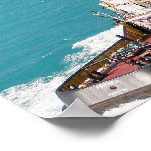 Poster Le petit toug qui pourrait imprimer (Coin)