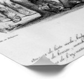 Poster Le peuple émancipé, de 'La Caricature' (Coin)