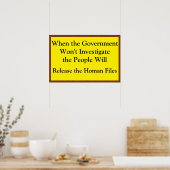 Poster Le Peuple Enquêtera (Cuisine)