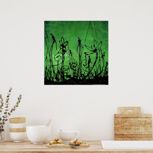 Poster Le peuple forestier (Imprimer) (Cuisine)