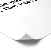 Poster Le Peuple Soutient Kamala Harris Pour Le Président (Coin)