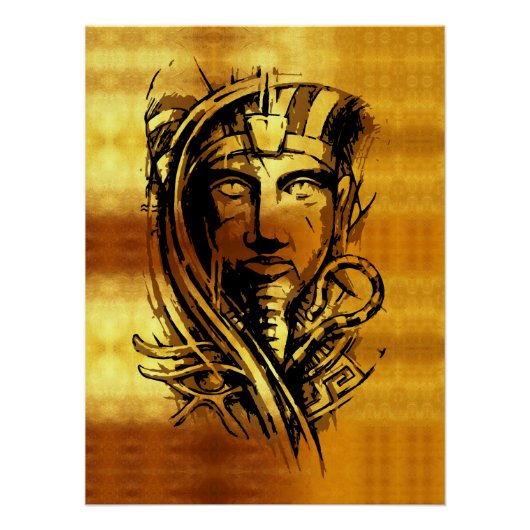 Poster Le Pharaon d'Or (Devant)