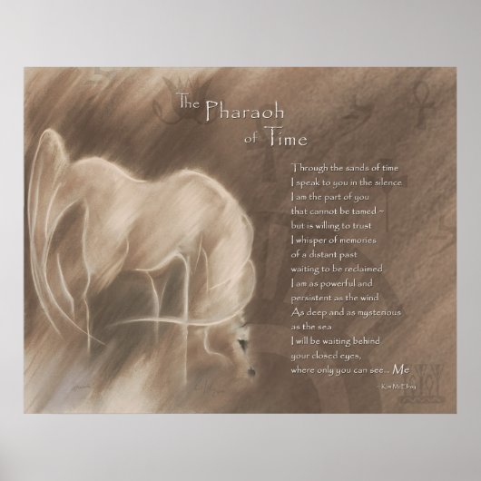 Poster Le pharaon du temps (Devant)