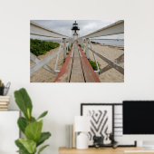 Poster Le phare actuel, le dernier de plusieurs (Bureau à domicile)