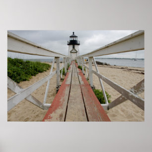 Poster Le phare actuel, le dernier de plusieurs