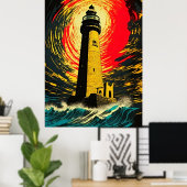 Poster Le phare d'Alexandrie : une réalité spatiale (Bureau à domicile)
