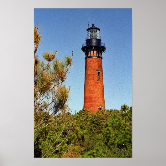 Poster Le phare de Currituck Beach (Devant)