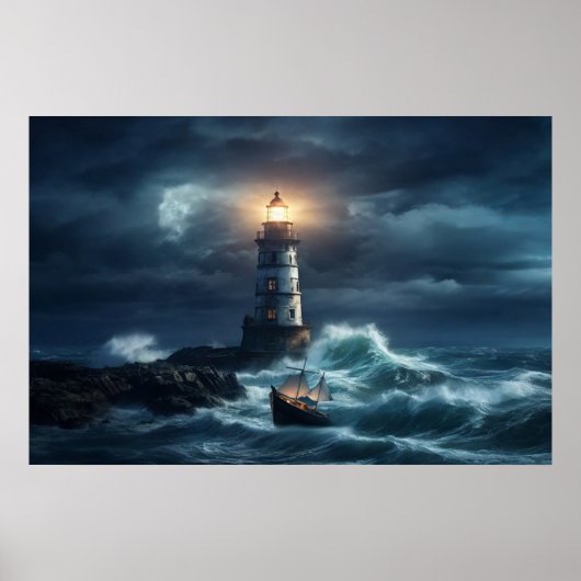 Poster Le phare de l'espoir (Devant)