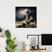 Poster Le phare de Storm Fine Art (Bureau à domicile)