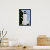Poster Le phare de Turkey Point Maryland (Cuisine)