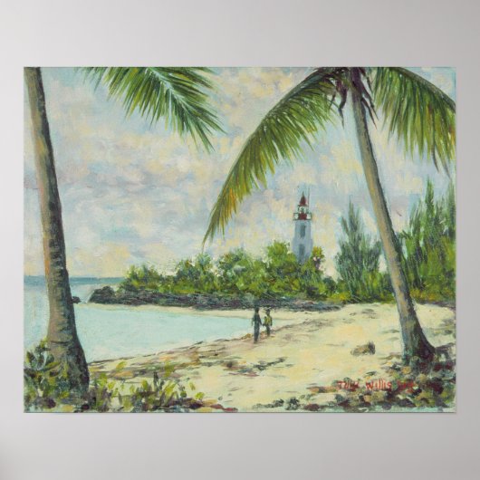 Poster Le phare Zanzibar 1995 (Devant)