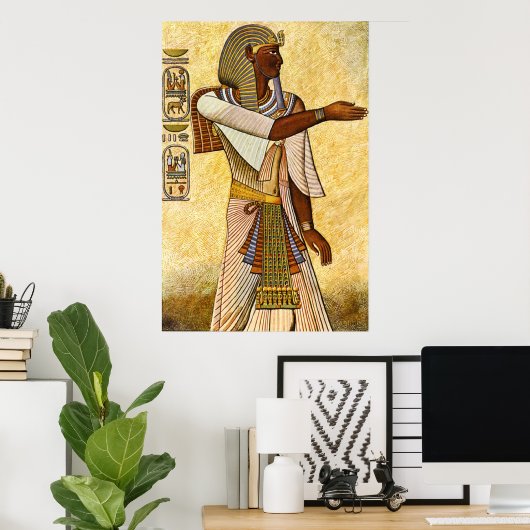 Poster Le Pharoah (Bureau à domicile)