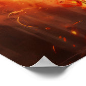 Poster Le Phoenix se lève sur l'affiche des cendres (Coin)