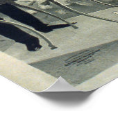 Poster Le phonographe de concert Edison. (Coin)