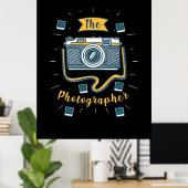 Poster Le photographe (Bureau à domicile)