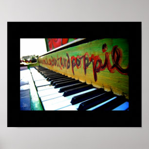 Poster Le piano, Denver du centre [copie d'art]