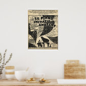 Poster Le Piano imitatif et amusant (Cuisine)