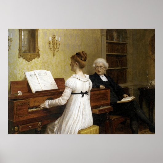 Poster Le Piano Lesson (Devant)