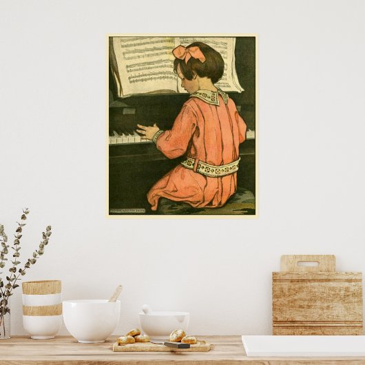 Poster Le Piano Lesson (Cuisine)