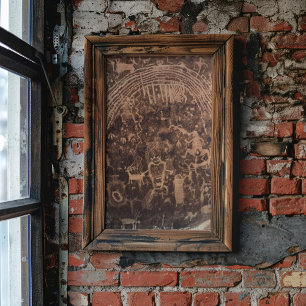 Poster Le pictogramme de Rochester Panel Pictograph Utah