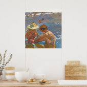 Poster Le Pied Blessé, Joachin Sorolla (Cuisine)