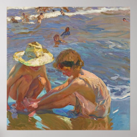 Poster Le Pied Blessé, Joachin Sorolla (Devant)
