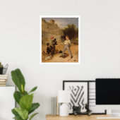 Poster Le piège à rats (huile sur panneau) (Bureau à domicile)