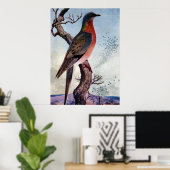 Poster Le pigeon voyageur (Bureau à domicile)