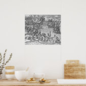Poster Le pillage de la flotte française (Cuisine)