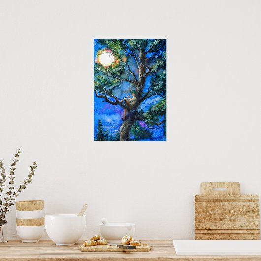 Poster Le Piper dans le pin par P. Allingham Carlson (Cuisine)