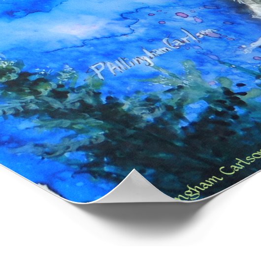 Poster Le Piper dans le pin par P. Allingham Carlson (Coin)