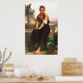 Poster Le Pitcher brisé par William-Adolphe Bouguereau (Cuisine)