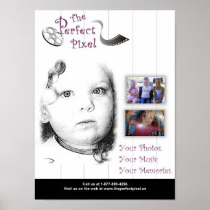 Poster Le pixel parfait 1