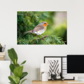 Poster Le plaisir de la nature (Bureau à domicile)