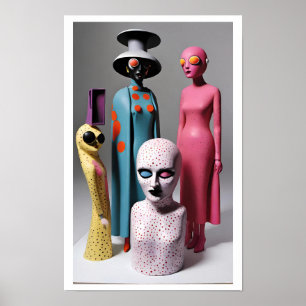 Poster Le plaisir du maître de marionnettes